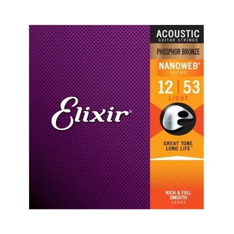 Encordado Folk Elixir Phosphor Bronze 012-053 L
