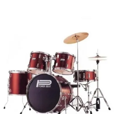 Bateria Power Beat Standard Rd 5 Cuerpos Con Hardware