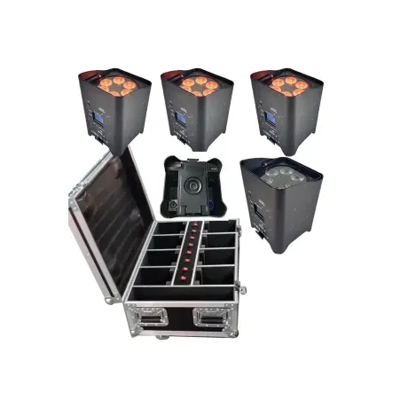 Combo Tacho Led Pls Bat1 A Batería X8 Con Estuche