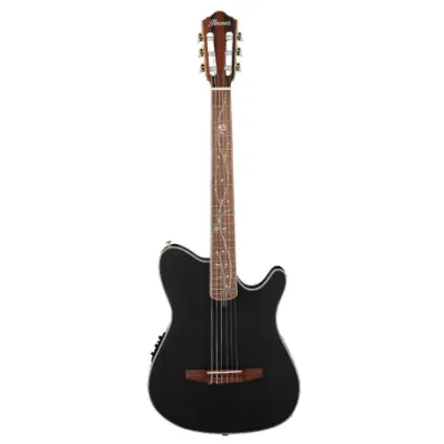 Guitarra Electro Acustica Ibanez Tod10n Tim Henson Transparent Black Flat