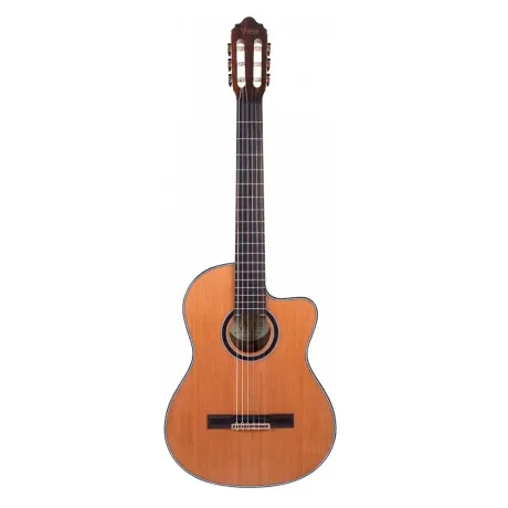 Guitarra Clasica Valencia Vc774tce Natural Tapa Solida