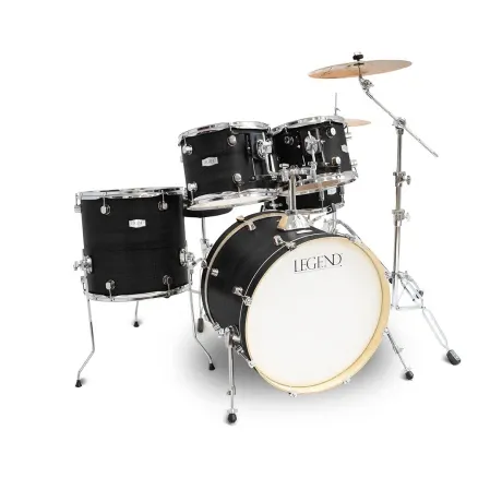 Bateria Legend A8327 Classic Serie Li Negro 5 Cuerpos Con Hardware