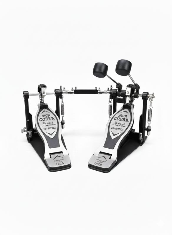Doble Pedal Bombo Iron Cobra