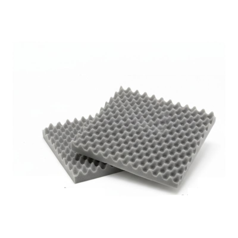 Pack  x10 De Paneles Acusticos Ondulados Gris