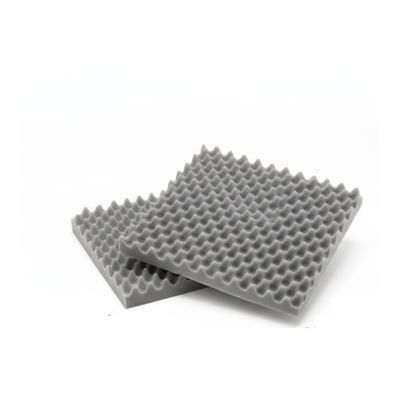 Pack  x10 De Paneles Acusticos Ondulados Gris