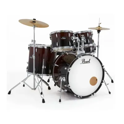 Bateria Pearl Roadshow Rs525sc757 Jet Black 5c B22 Con Hardware