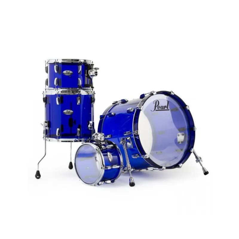 Bateria Pearl Crystal Beat Crb524pc742 Blue Sapphire B22 S/redoblante S/hardware S/platillos