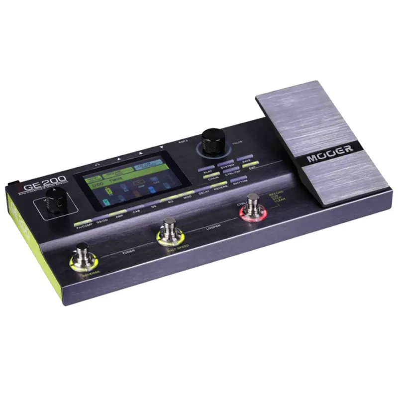Pedal Multiefectos Mooer Ge200 Amp Modelling