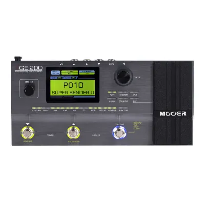 Pedal Multiefectos Mooer Ge200 Amp Modelling