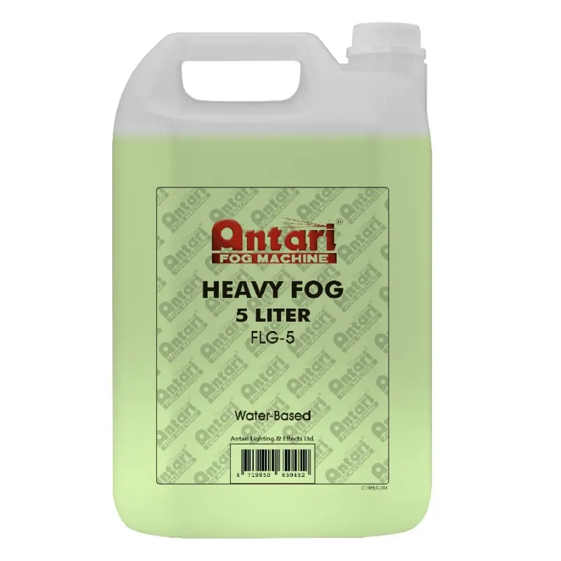 Liquido Antari Para Maquina De Humo Heavy Fog 5 Litros