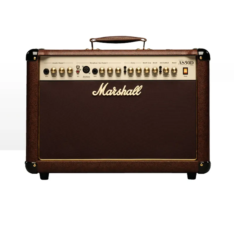 Amplificador para Guitarra Acústica 50w marca  Marshall modelo As50d 