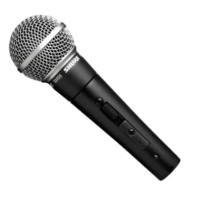 Microfono Shure Sm58s Con Switch Dinámico Cardiode