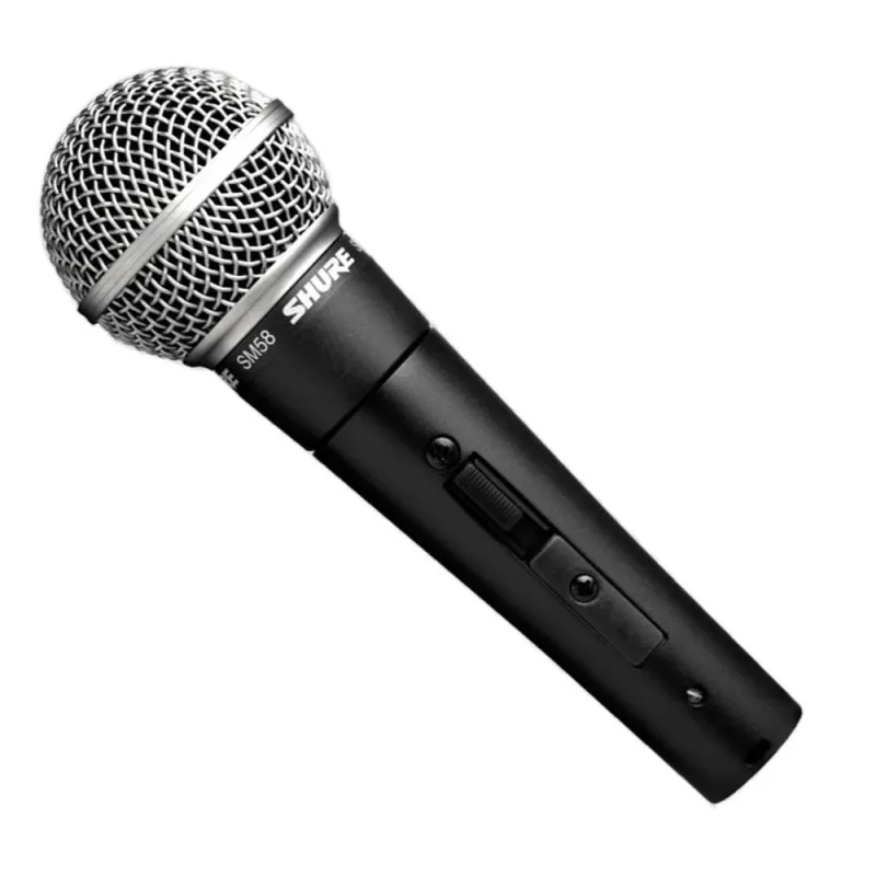 Microfono Shure Sm58s Con Switch Dinámico Cardiode