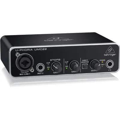 Interfaz Audio Behringer Umc22