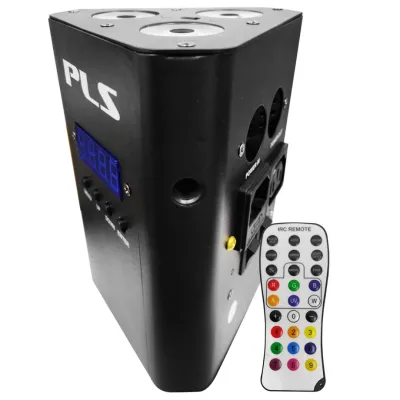 Tacho Led Pls A Bateria Pl103a Truss Rgbw 3x4w