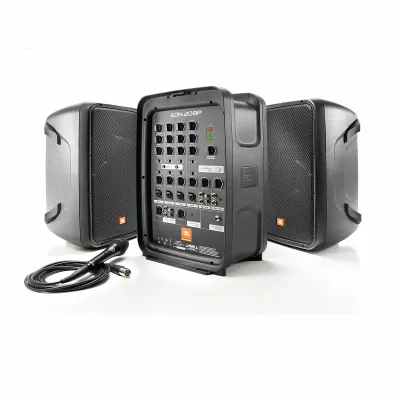 Caja Activa Jbl Eon208 300w X2 + Mixer