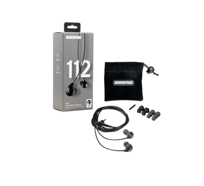 Auriculares marca  Shure modelo Se112gr color Gris