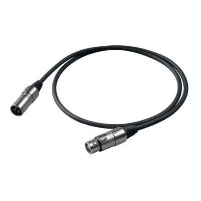 Cable Micrófono Proel Bulk250lu1 1mt Xlr-xlr