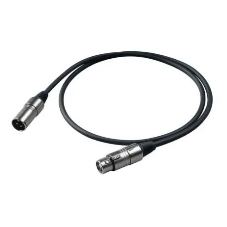 Cable Micrófono Proel Bulk250lu1 1mt Xlr-xlr