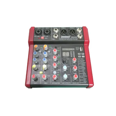 Consola De Audio Lexsen Mea28 4ch Fx Bluetooth