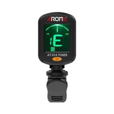 Afinador Digital para Guitarra marca Aroma modelo AT-01A