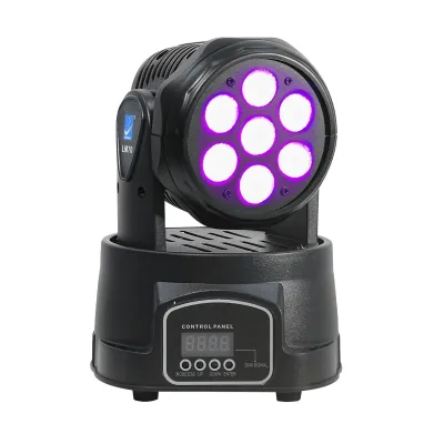 Cabeza Movil Big Dipper Lm70 Wash 7 X 8w Rgbw