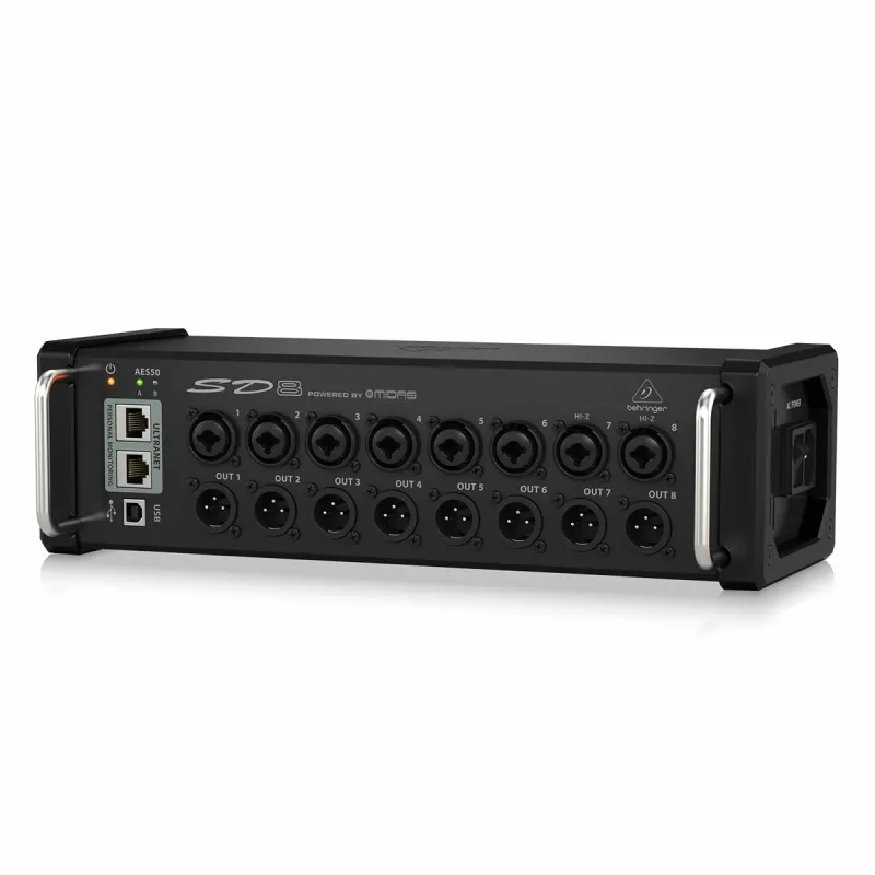Stagebox Medusa Digital Behringer Sd8