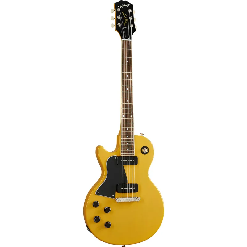 Guitarra Electrica Epiphone Les Paul Special Tv Yellow Para Zurdo