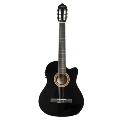 Guitarra Electro Acustica Valencia Vc104 Negro