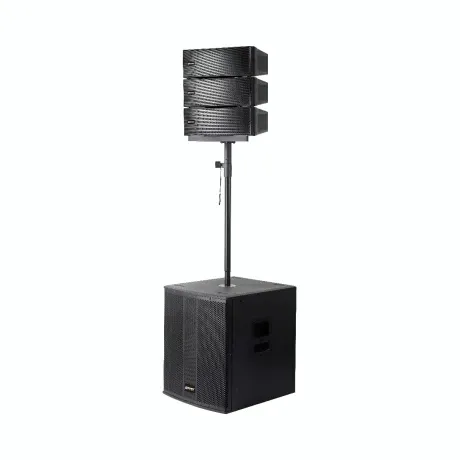 Line Array Con Subwoofer Lexsen La1814 1500w
