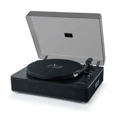 Bandeja De Vinilo Muse Mt106wb Negro Usb Enconding