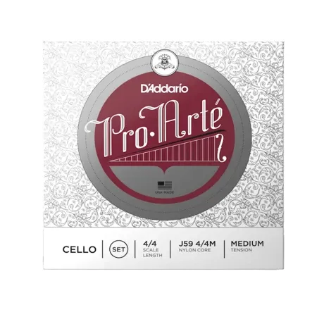 Encordado Cello Daddario J59 Proarte 4/4 Medium