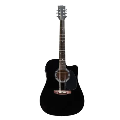 Guitarra Electro Acustica Memphis 964 Acero Black