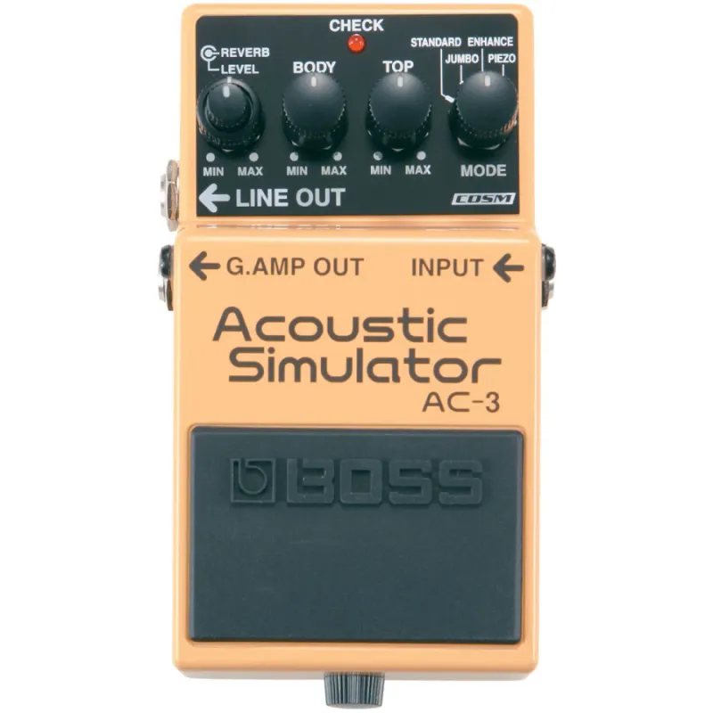 Pedal Acoustic Simulator Boss AC3