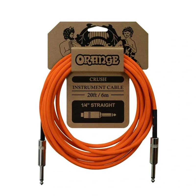 Cable Orange de Instrumento de 6mts