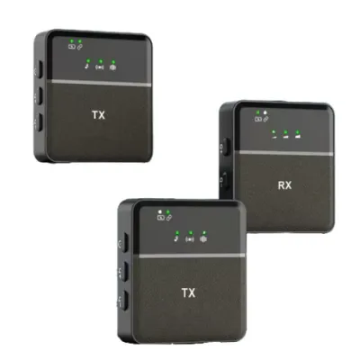 Microfono Inalambrico Doble Solapero Para Iphone