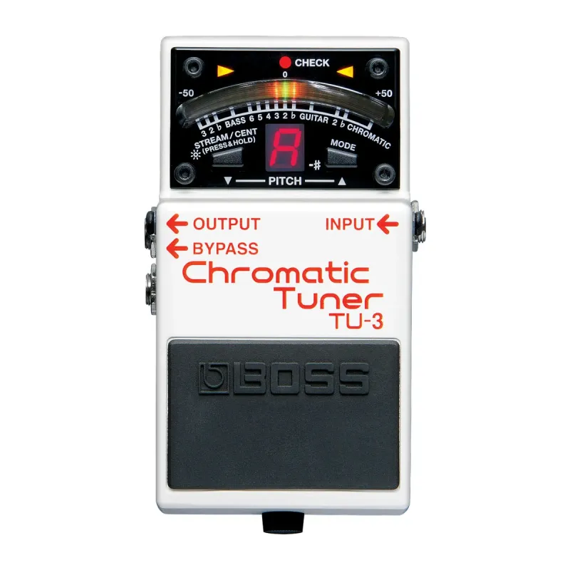 Pedal Efectos Boss Tu-3 Chromatic Tuner