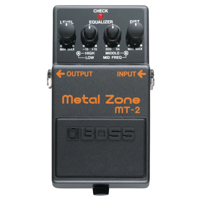 Pedal Efectos Boss Mt2 Metal Zone