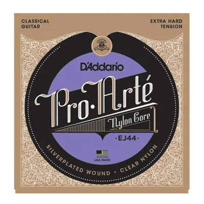 Encordado Clasica Daddario Ej44 Pro Arte X Hard