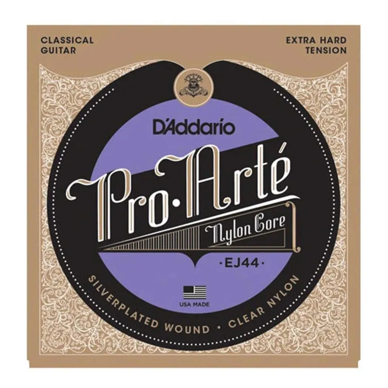 Encordado Clasica Daddario Ej44 Pro Arte X Hard
