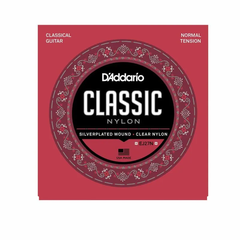 Encordado Guitarra Clasica D'addario Classic Ej27n