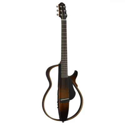 Guitarra Electro acustica Yamaha Slg200stbs Silent Marrón