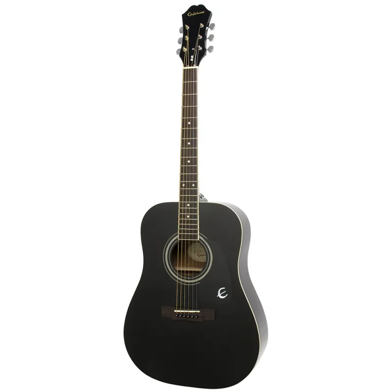 Guitarra Acustica Folk Epiphone Dr100 Negro