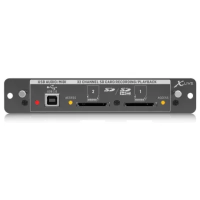Tarjeta De Audio Behringer X-live Expansion X32