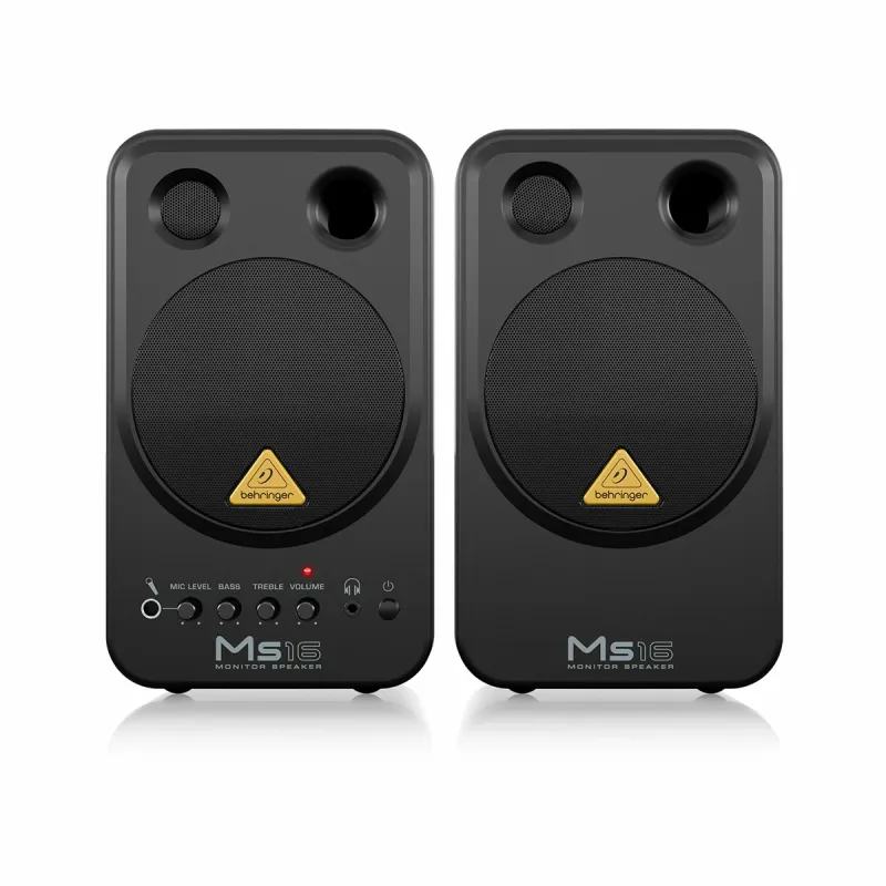 Monitor De Estudio Behringer Ms16 4" Par