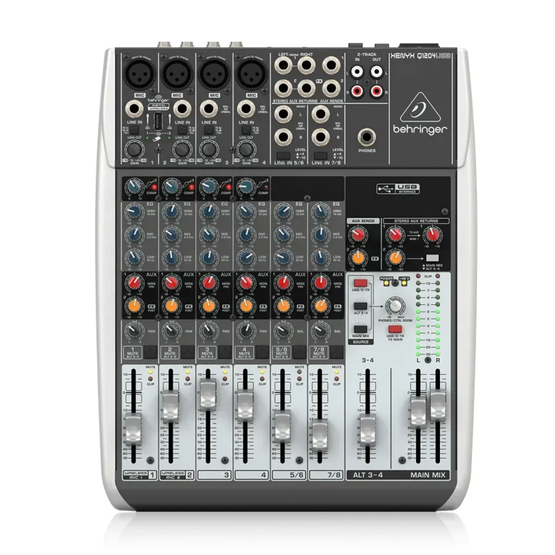 Consola Behringer Q1204usb