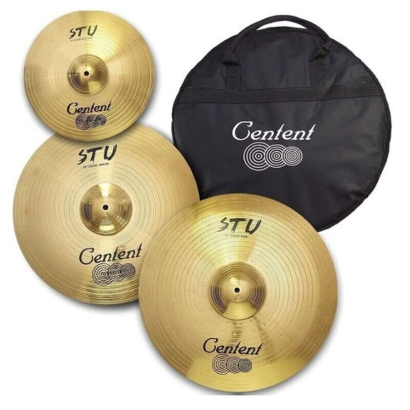 Set Platillos Centent Stu 14-16-20 Con Funda de REGALO!