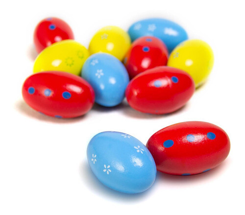 Shaker Percusion Tipo Huevito Purple Turtle