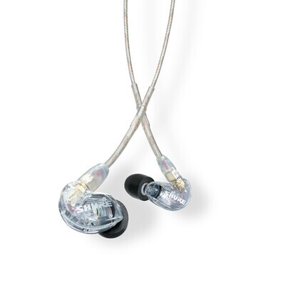 Auriculares In Ear marca Shure modelo Se215 Transparentes