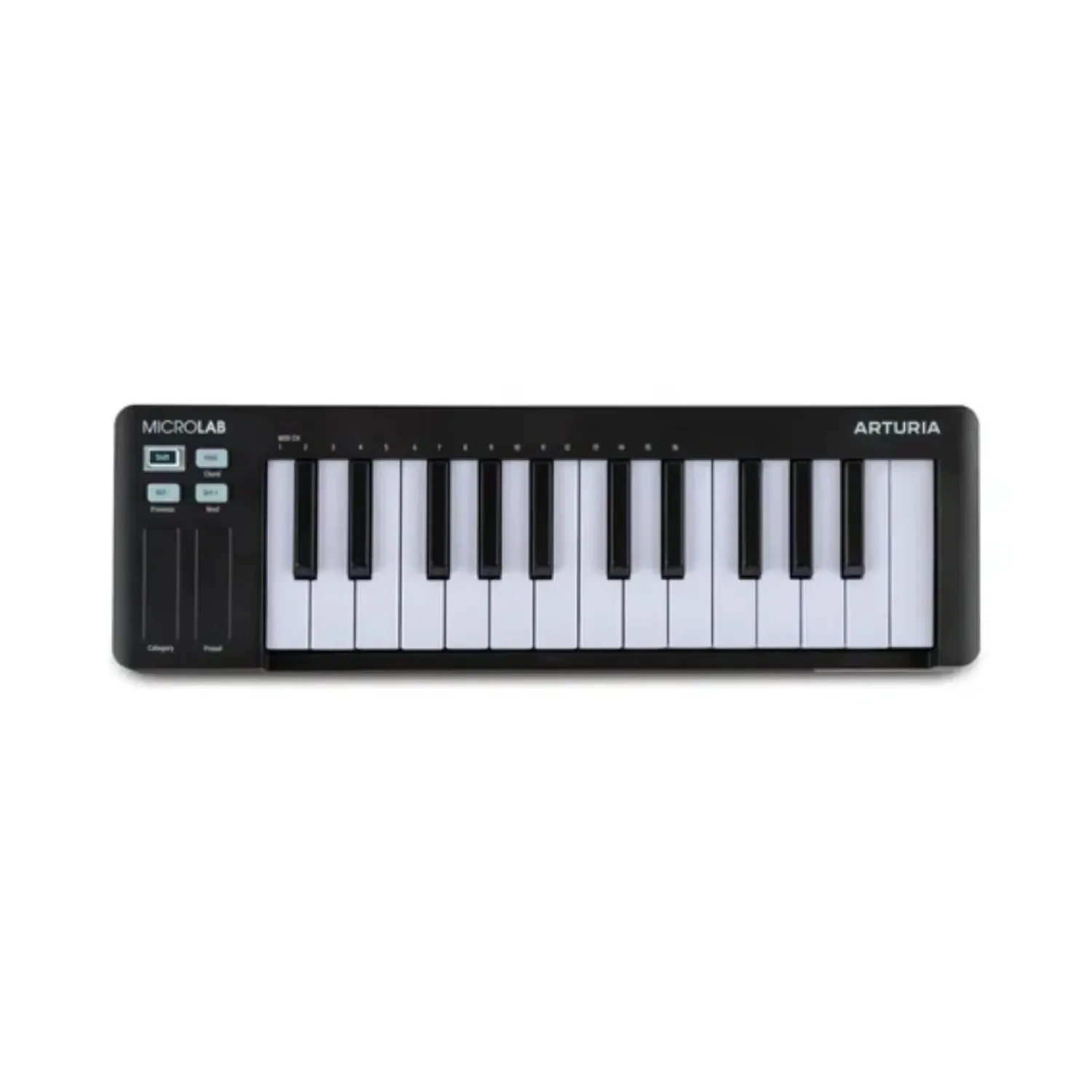 Controlador Midi Arturia Microlab 3 25 Teclas Black